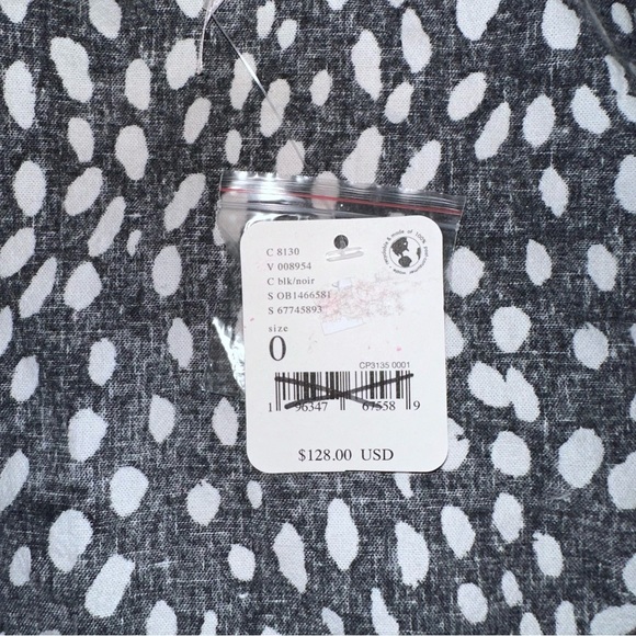 New with tags Free People Bennet Black and Ivory vest top - Picture 3 of 5